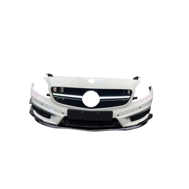 

For for A45 W176 Front Bumper Assembly with Radiator-Remanufactured Bolt-On Installation Protection & Decoration