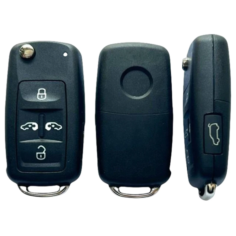 

XIEAILI OEM 5 кнопок сменный чехол для ключей откидной складной корпус дистанционного ключа для VW Sharan Multivan T5