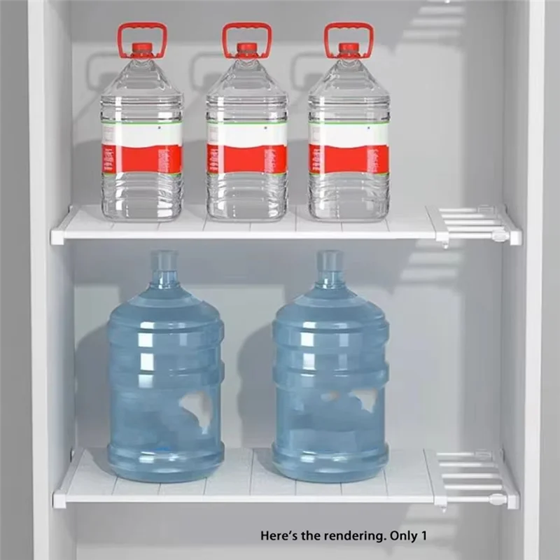 A68G-Einstellbare Lagerung Rack Teleskop Kleiderschrank Regal Lagerung Rack DIY Partition Schrank Werkzeuge