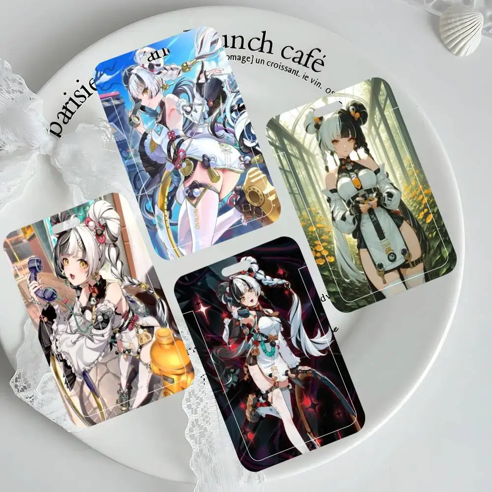 

Zenless Zone Zero Dialyn Game ID Card Holder Neck Strap Pendant Door Badge Holder Lanyards Keychain Work Credential