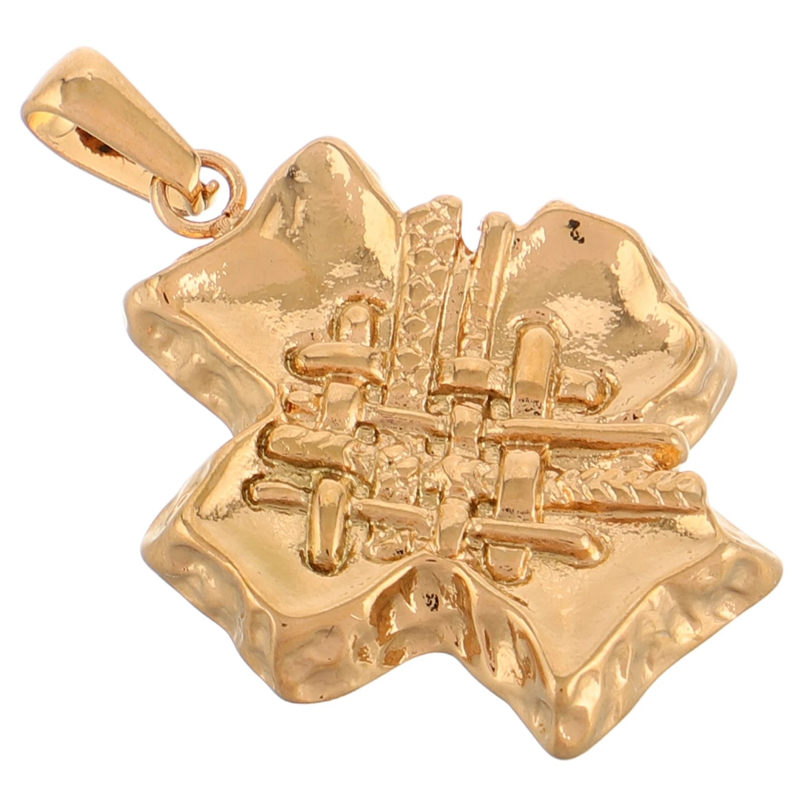 

Stainless Steel Cross Pendant Charms Gold Catholic Jewelry Craft DIY Accessories Necklace Bracelet Pendant Fashion