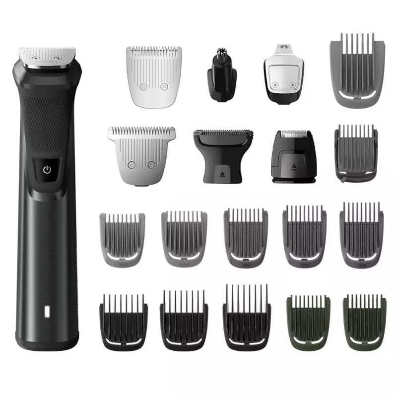 Cabezal de repuesto y cuchilla de acero para Philips Multigroom Series 7000/5000/9000/3000, accesorios para afeitadora y recortadora de barba y cuerpo