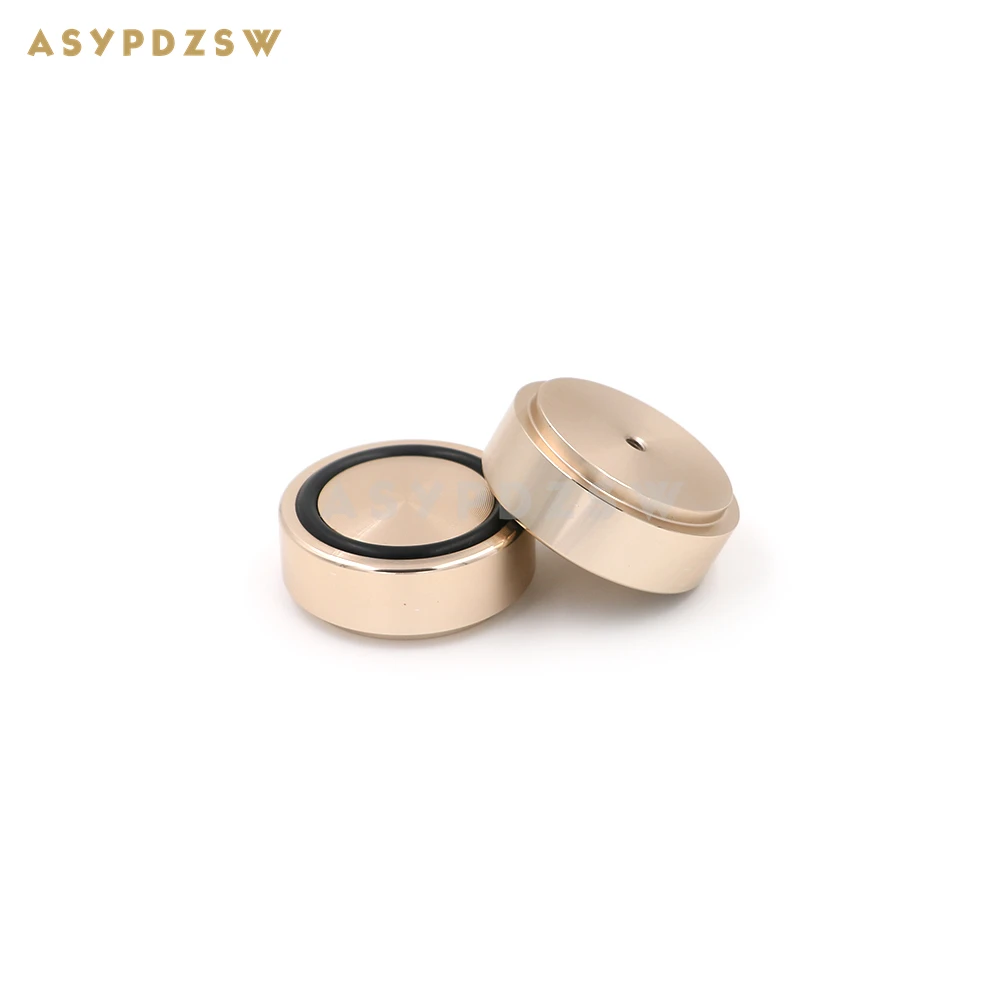 4 Buah Kaki DAC Preamplifier Kaki Rak AMP Daya 44*17 Emas Aluminium Padat