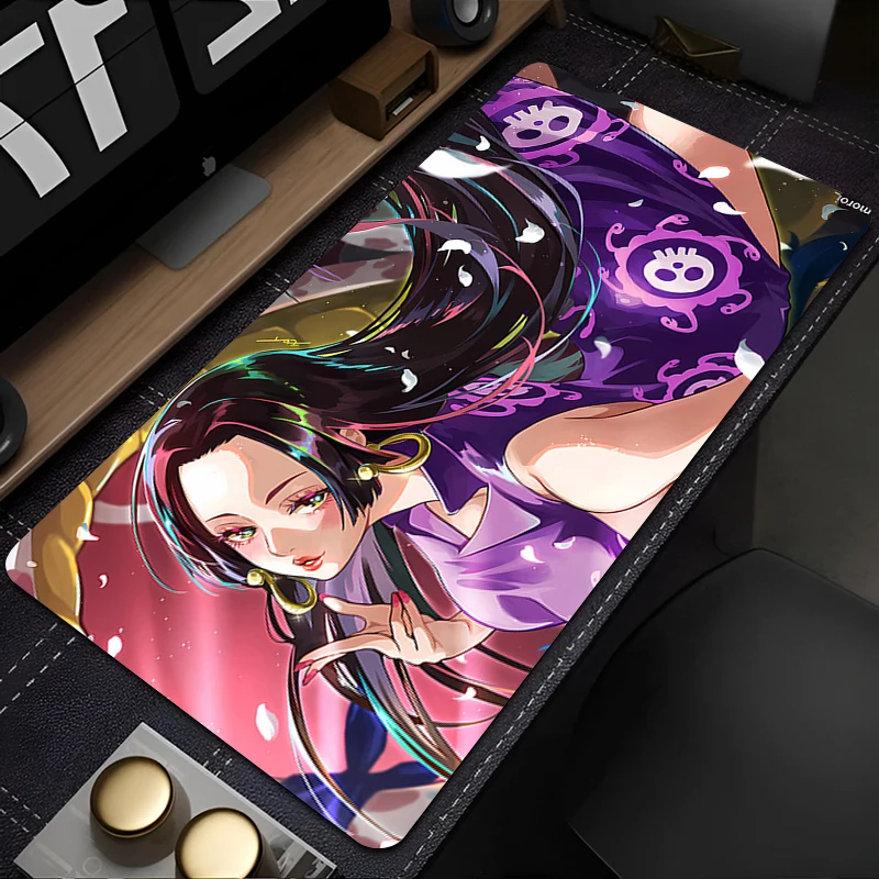 Sexy Anime Girl Boa Hancock Mouse Pad Cartoon Keyboard Table Mat Pc Large Mousepad Gaming Accessories Computer Mouse Mat