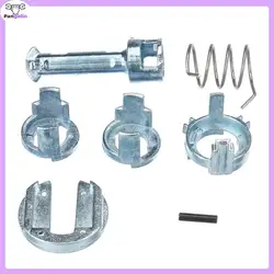1set Metal Door Lock Cylinder Barrel Repair Kit Set Front Left/Right Side For 1999-2010 BMW X5 E53 X3 E83 E53 New Car Parts