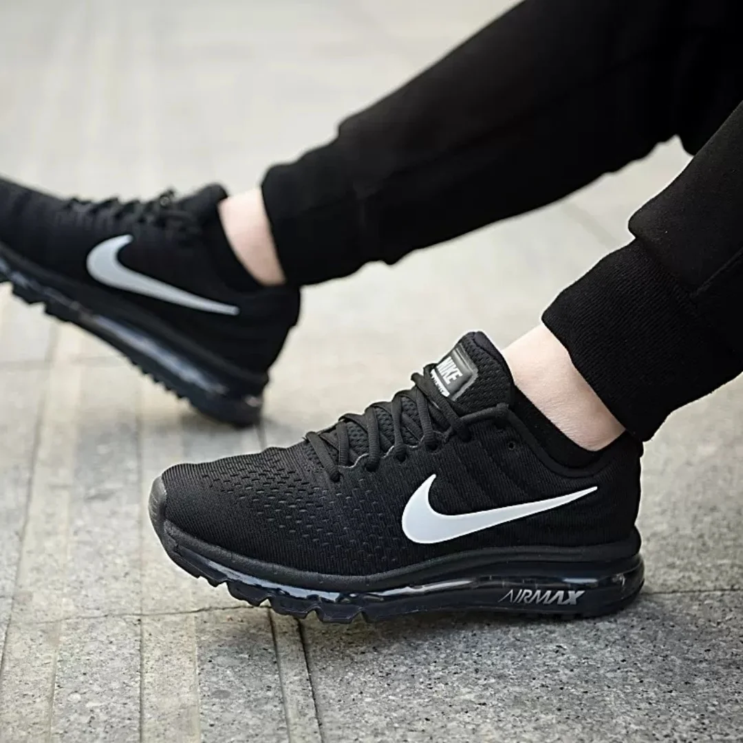 Nike/Nike Men's Shoes Air Max New Full-Length Air Cushion Shock-Absorbing Lightweight Comfortable Casual Sports Running Shoes 849559-001