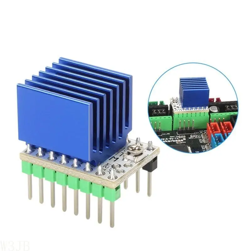 W3JB Schrittmotor-Treibermodul für Träger mit Kühlkörper-Schraubendreher für SKR V1.3 V1.4 MKS GENL 3D-Drucker – Detail 6