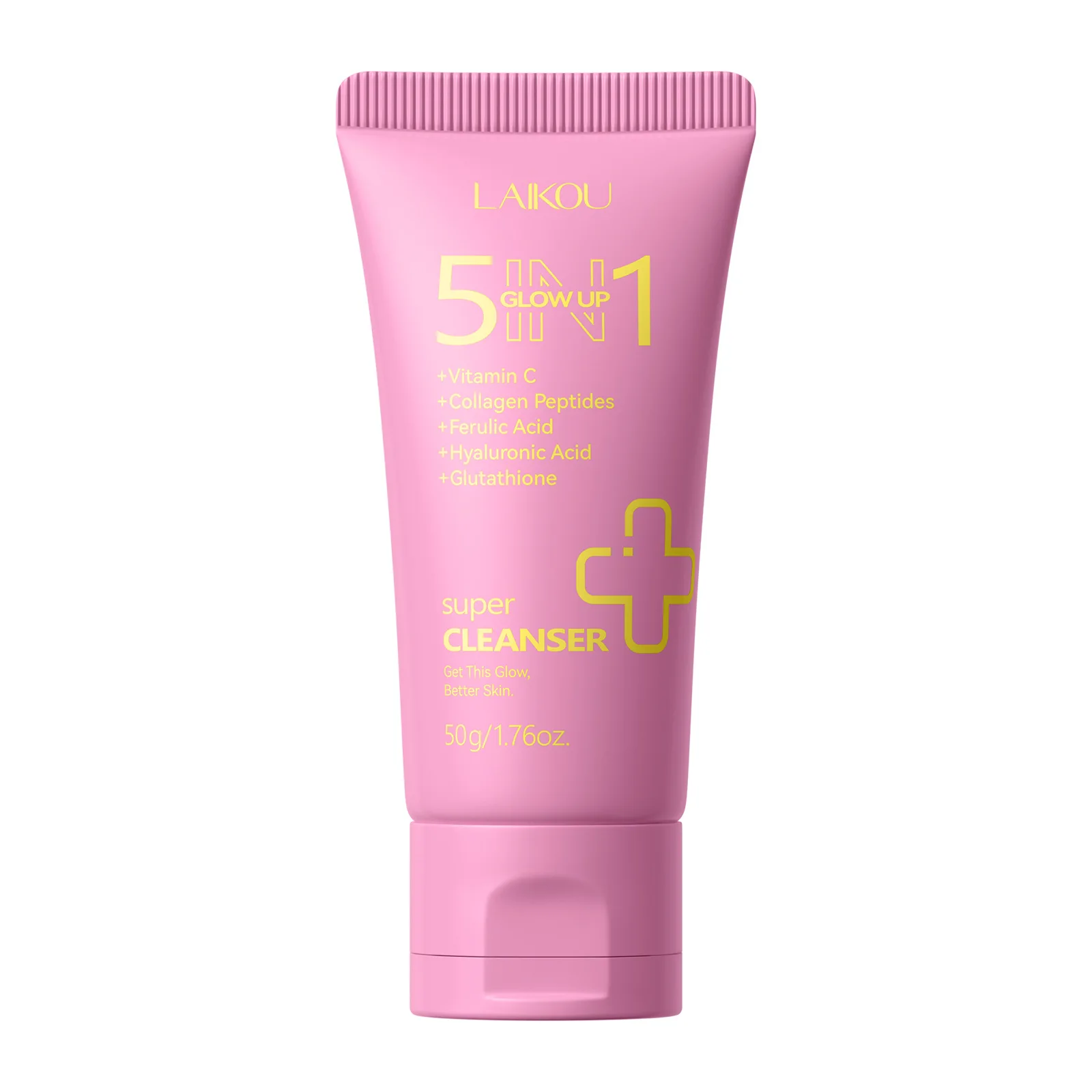 

50g LAIKOU Five-In-One Facial Cleanser Deep Cleanser Moisturizes Purifies Pores And Reduces Glossy Facial Cleanser