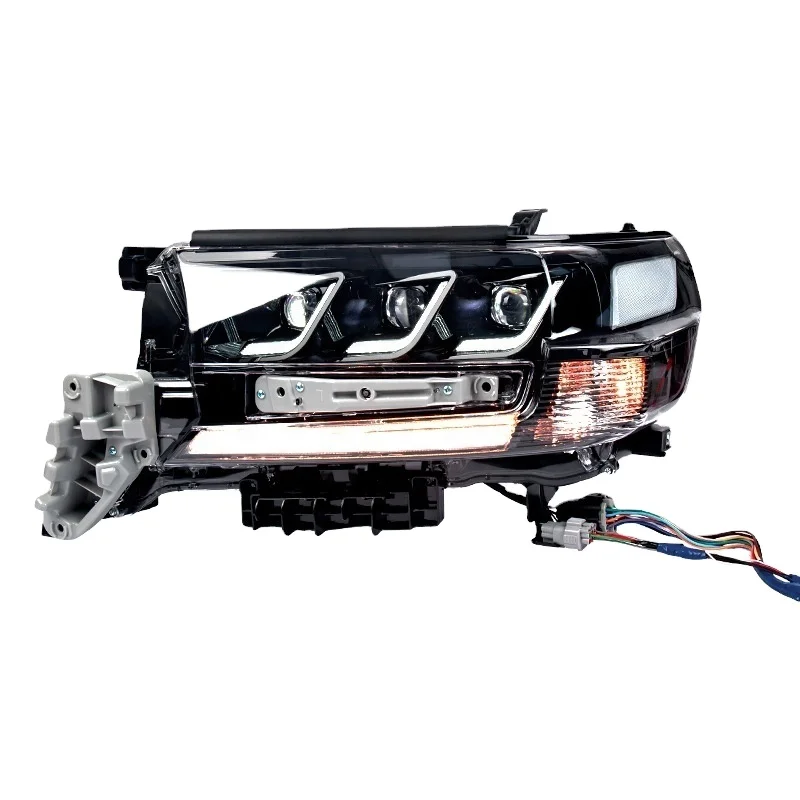 NaviHua Auto Parts car accessories LED Daytime Running Lights Headlight Headlamp For Land Cruiser FJ200 2016-2021 Head Light