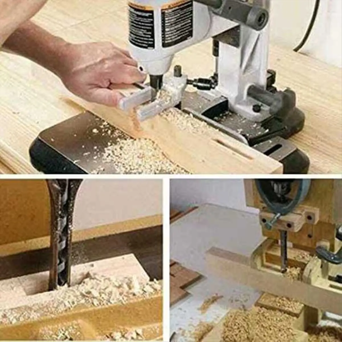 DT35BG Square Hole Drill Cast Professional Precise Woodworking Tool Drill Bit for Hand Electric Drill