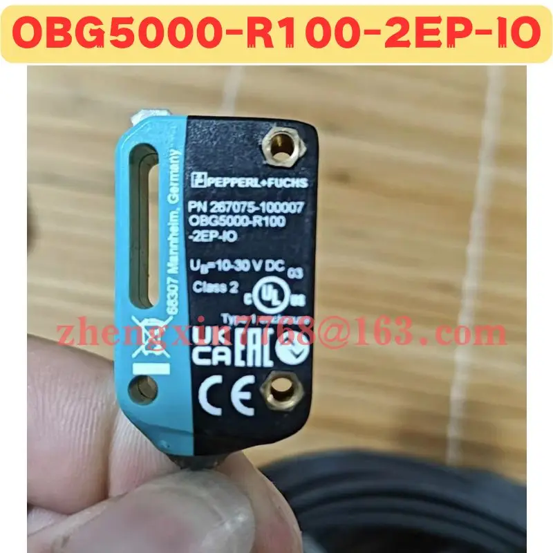 Used Sensor OBG5000-R100-2EP-IO OBG5000 R100 2EP IO Normal Function Tested OK Shipped Quickly