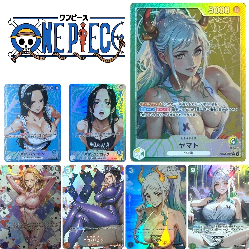 

ONE PIECE Loli Beauty Boa Hancock Perona Nefertari D. Vivi DIY Домашняя коллекционная карта Рождественский подарок на день рождения Игровые игрушки