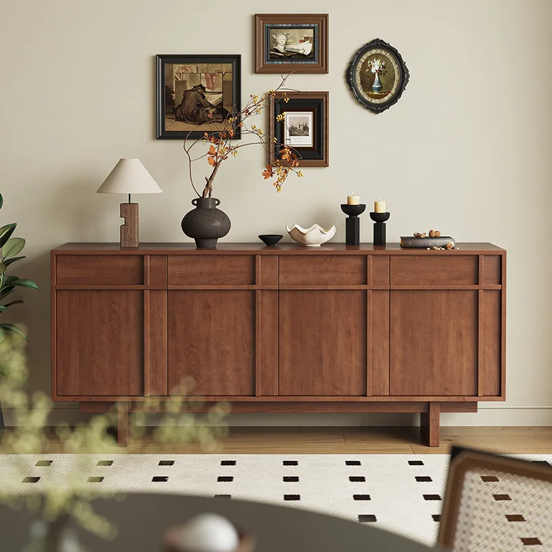 

Серванты с выдвижными ящиками для гостиной, столовая, подставка для телевизора, серванты для хранения из массива дерева, бытовая мебель в средневековом стиле, шкаф JTS