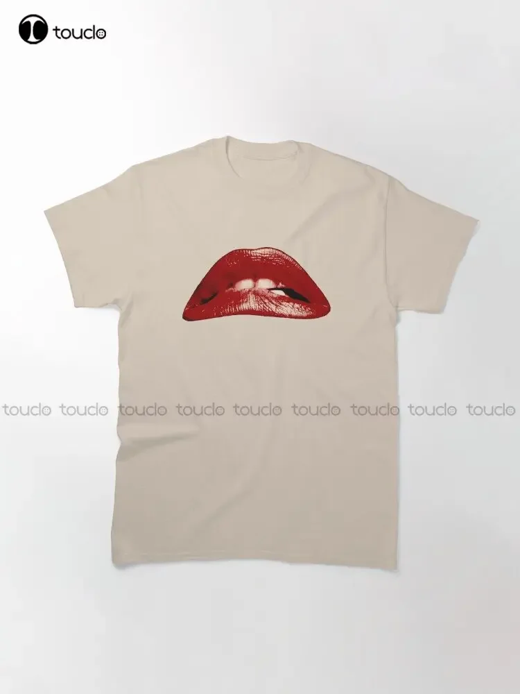 Rocky Horror Picture Show Lips Classic T-Shirt Custom Aldult Teen Unisex Digital Printing Tee Shirts Custom Gift Xs-5Xl Tshirt