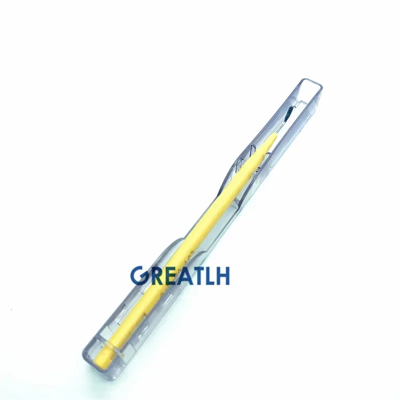1pcs Disposable Surgical Blades Crescent Knife Ophthalmic for Scleral Tunnel Veterinary Ophthalmic Cataract Microsurgery