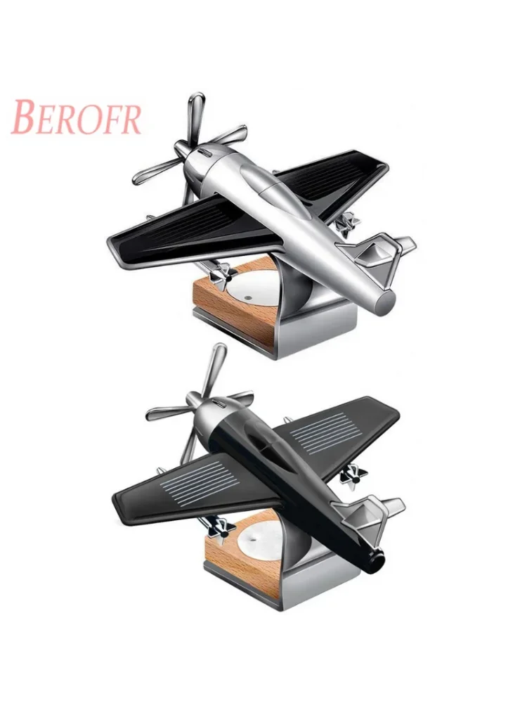 Désodorisant créatif pour voiture à énergie solaire, jouet, parfum, maison ouvertement, décoration d'avion, parfum, ornement d'avion