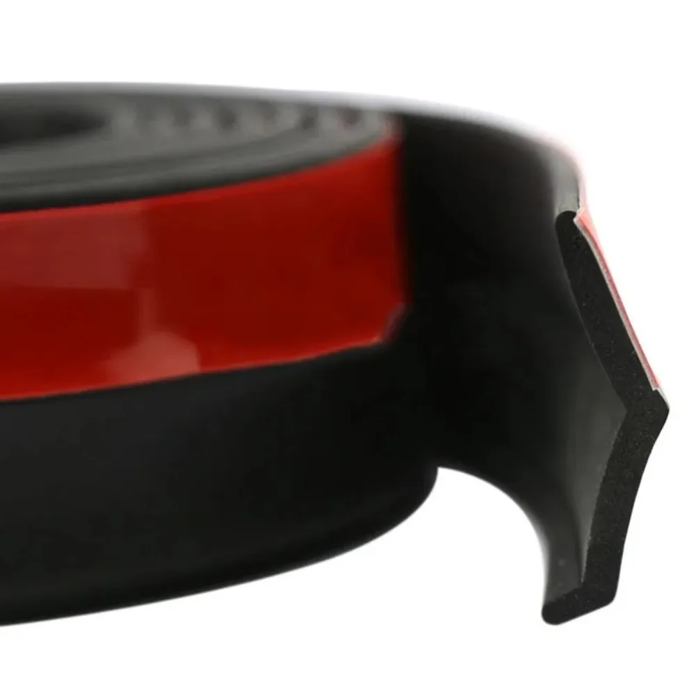 Universal Car Front Bumper Lip Splitter Spoiler Rubber Skirt Protector Body Trim Exterior Side Lip Strip for Vehicle