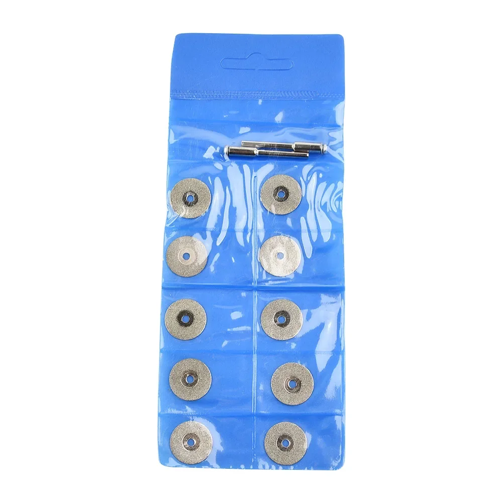 High-quality Diamond Cutting Disc Saw Blade Power Tool Accessories W/ 2Pcs Connecting Rod Abrasive Tools Disc Rotary Tool