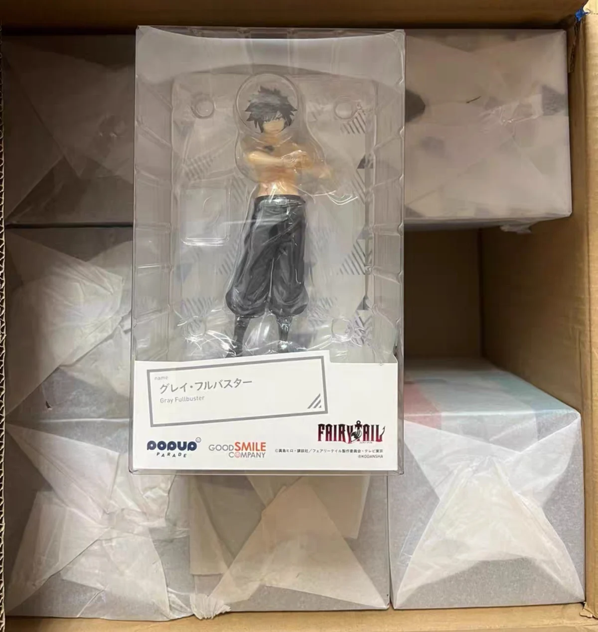 

Оригинальный новый в наличии ‌ GSC POP UP PARADE Fairy Tail серый Fullbuster аниме фигурка статуя Коллекционная модель подарочный декор