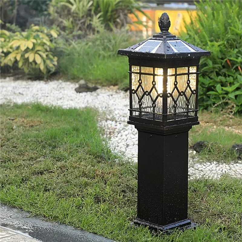 

DORIAN Contemporary Outdoor Solar Lawn Lamp LED Waterproof Villa Garden Courtyard District Residential Quarters Lawn Lamp