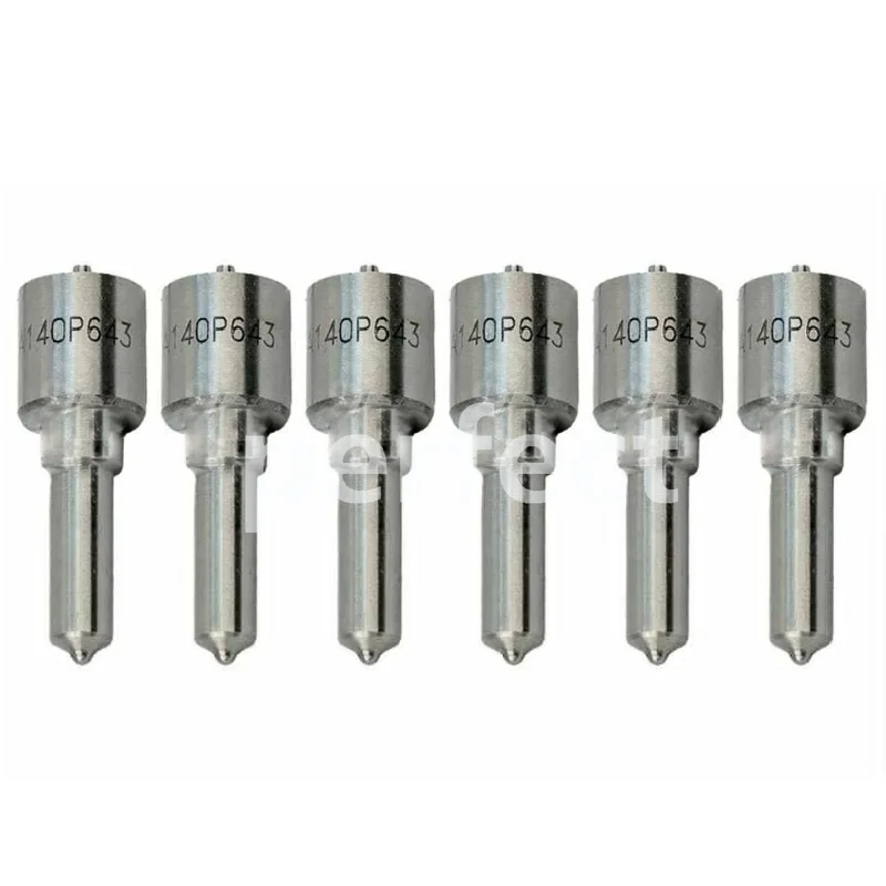 For KOMATSU SA6D108E SAA6D108E 6222-13-3300 6x Fuel Injector Nozzle DLLA140P643 093400-6430