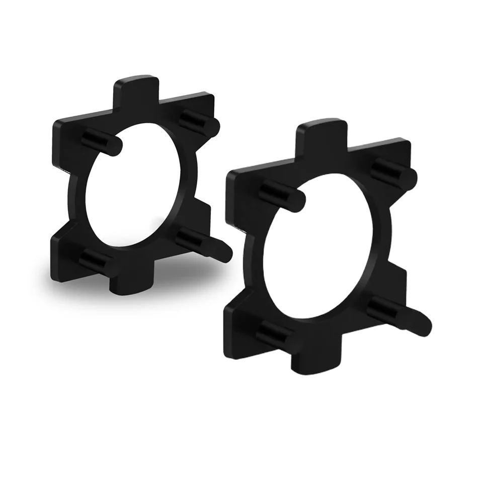 

H7 LED Headlight Bulbs Adapters Holders Retainers Compatible With Mazda 3 5 6 MX-5 CX-5 CX-7 RX-8 For Opel Honda CRV