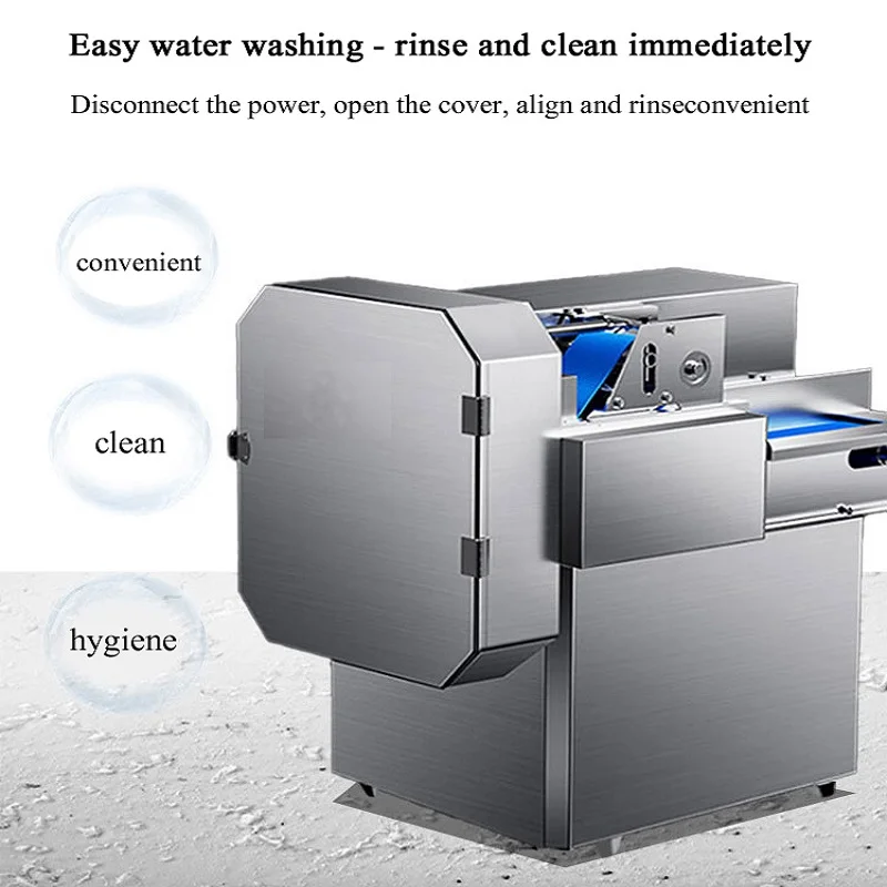 Cortador eléctrico de verduras para perejil, cebolla verde, puerro, pimienta, rábano, patata, planta procesadora de frutas, componente central de Motor