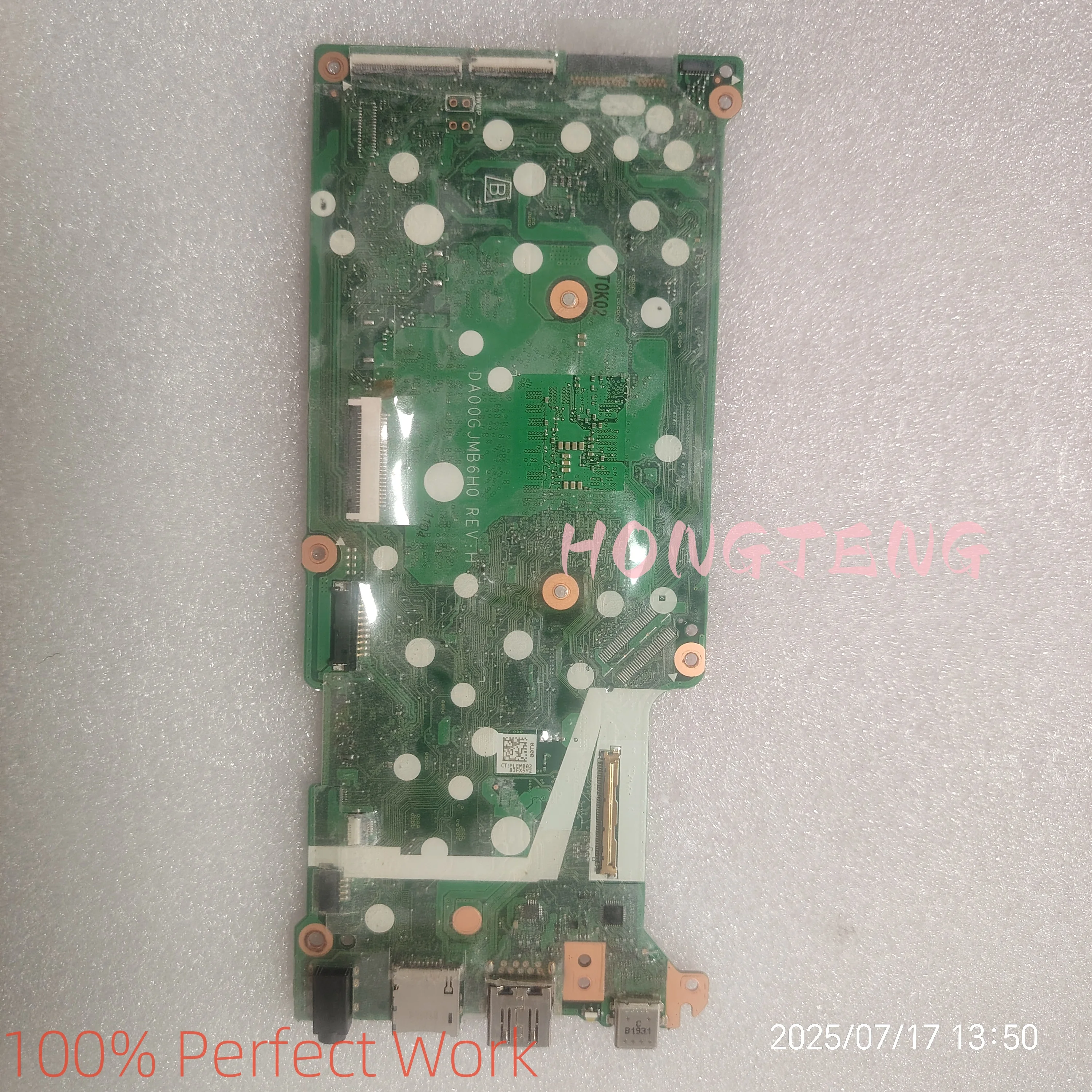 Genuine For HP ChromeBook 11 G9 EE Laptop Motherboard  DA00GJMB6J0 DA00GJMB6H0 DA00GJMB6H0 N4500 N5100 8G RAM 32GB Tests OK