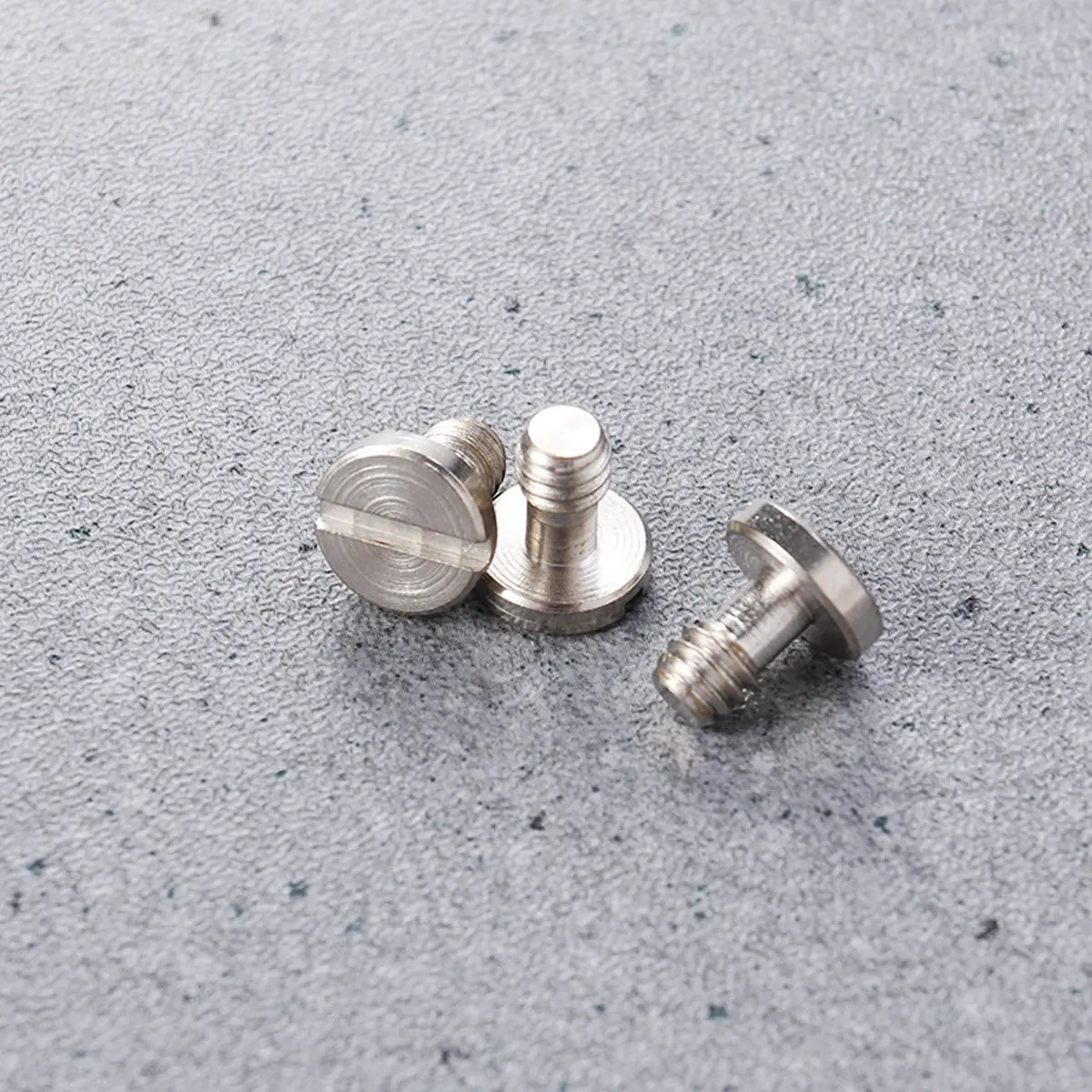 2Pcs Stainless Steel Screws for Tripod Quick Release Plate Camera Screws Monopod Ball Head Telescopes Panel Fitting