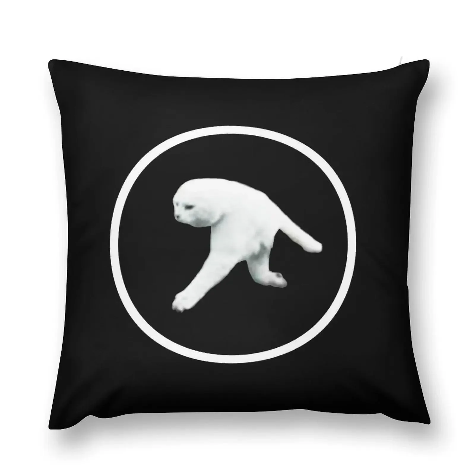 Aphex Twin - Two legged cat (white logo) Throw Pillow Decorative Cover For Living Room Sofa Covers Cushion Cover For Sofa pillow