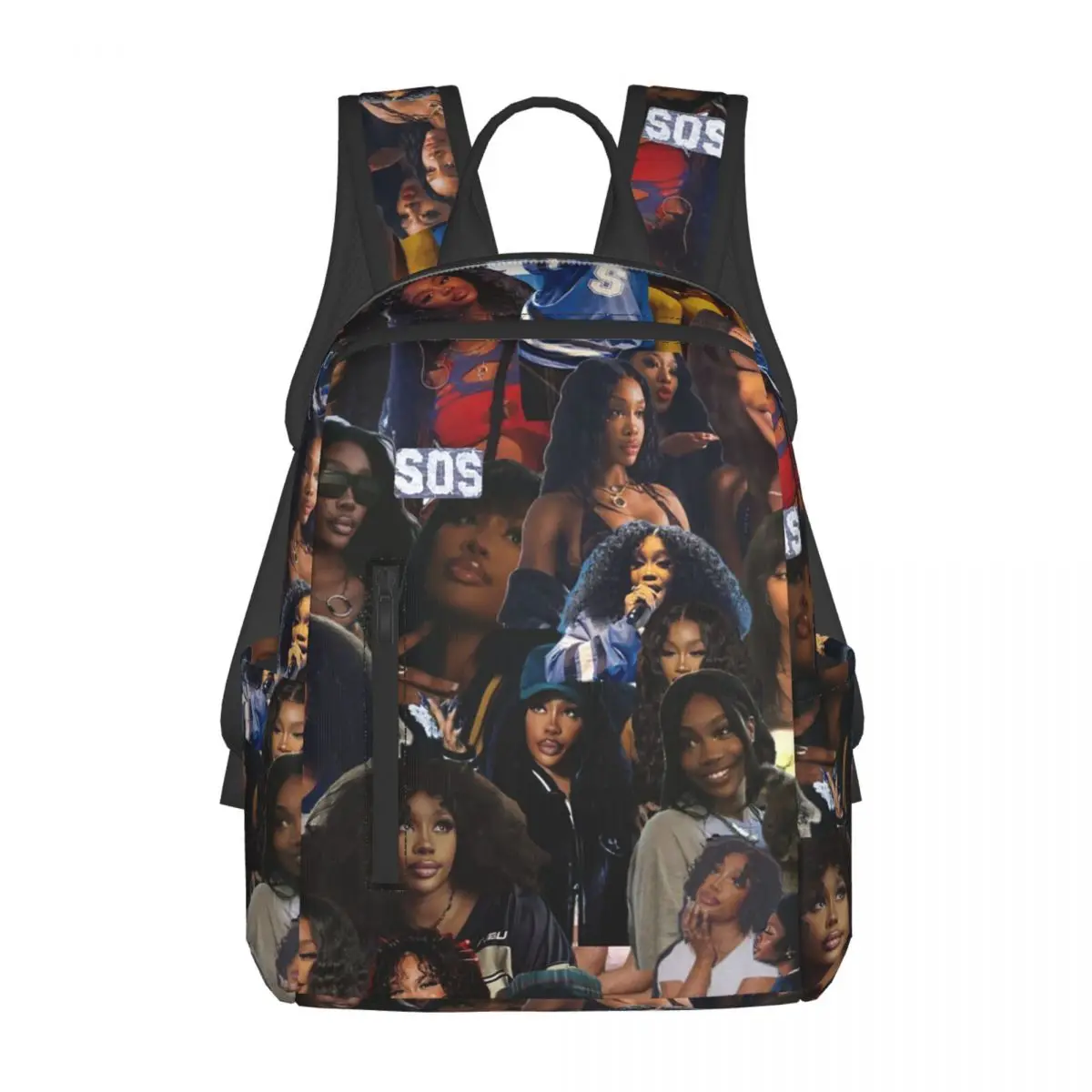 

SZA Song Singer Backpack Large Capacity Boys Girls BookBag School Bag Shoulder Bags for Men Women