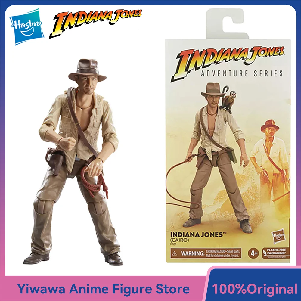 

[In-Stock] Hasbro INDIANA JONES Adventure Series Indiana Jones (Cairo) 15cm Anime Action Figure Model Ornament Toys