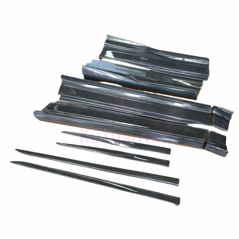 

High Quality Dry Carbon Fiber Top Style Car Accessory Side Skirts Set of 10 for Lamborghini URUS Body Kit