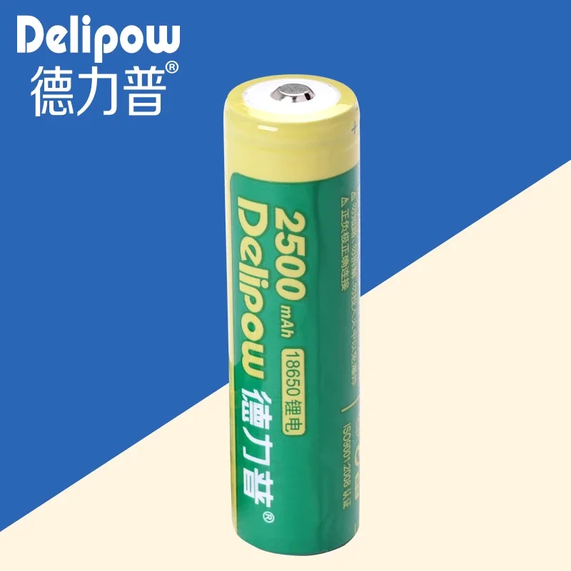 NewDelip Flashlight 18650 Genuine Battery Rechargeable Lithium Battery 2500 Ma 8 Yuan / Day Rechargeable Li-ion CellA Good