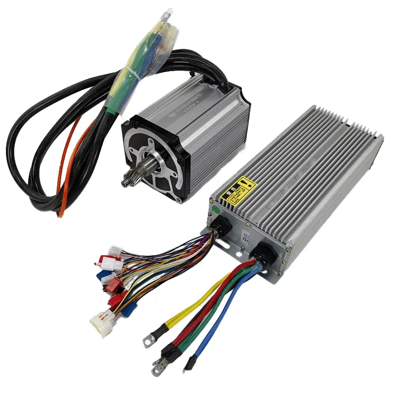 

DC 60V 72V 2500W 4500rpm sine wave brushless motor controller set,16 Teeth,waterproof black engine for electric car,ATV,diy ect.