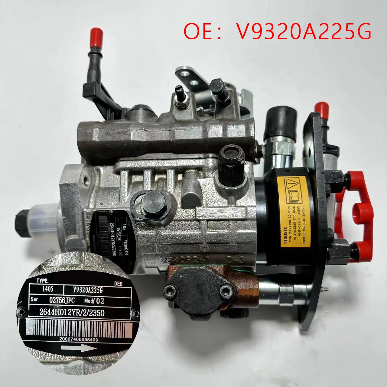 T2164 1104C44T Diesel Engine Fuel Pump V9320A225G 2644H012YR DP210 for Agricultural Equipment Application