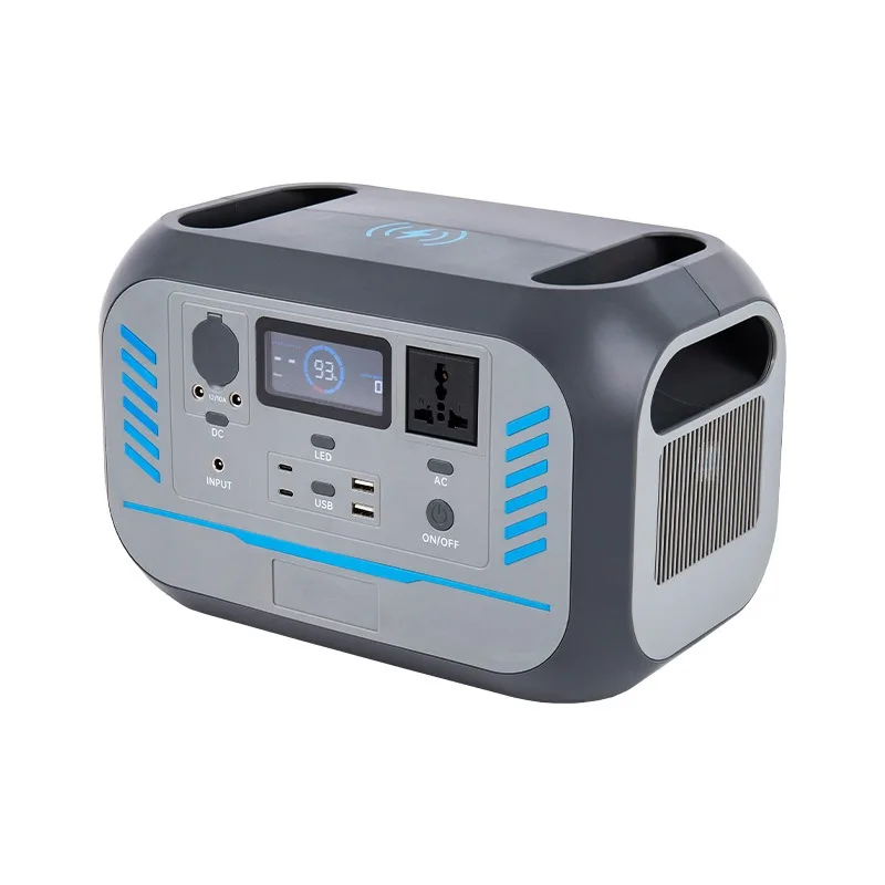 

800W Portable Power Station Wireless Charging Outdoor Emergency Power Supply 110V 220V High Capacity Energy Storage Power Bank