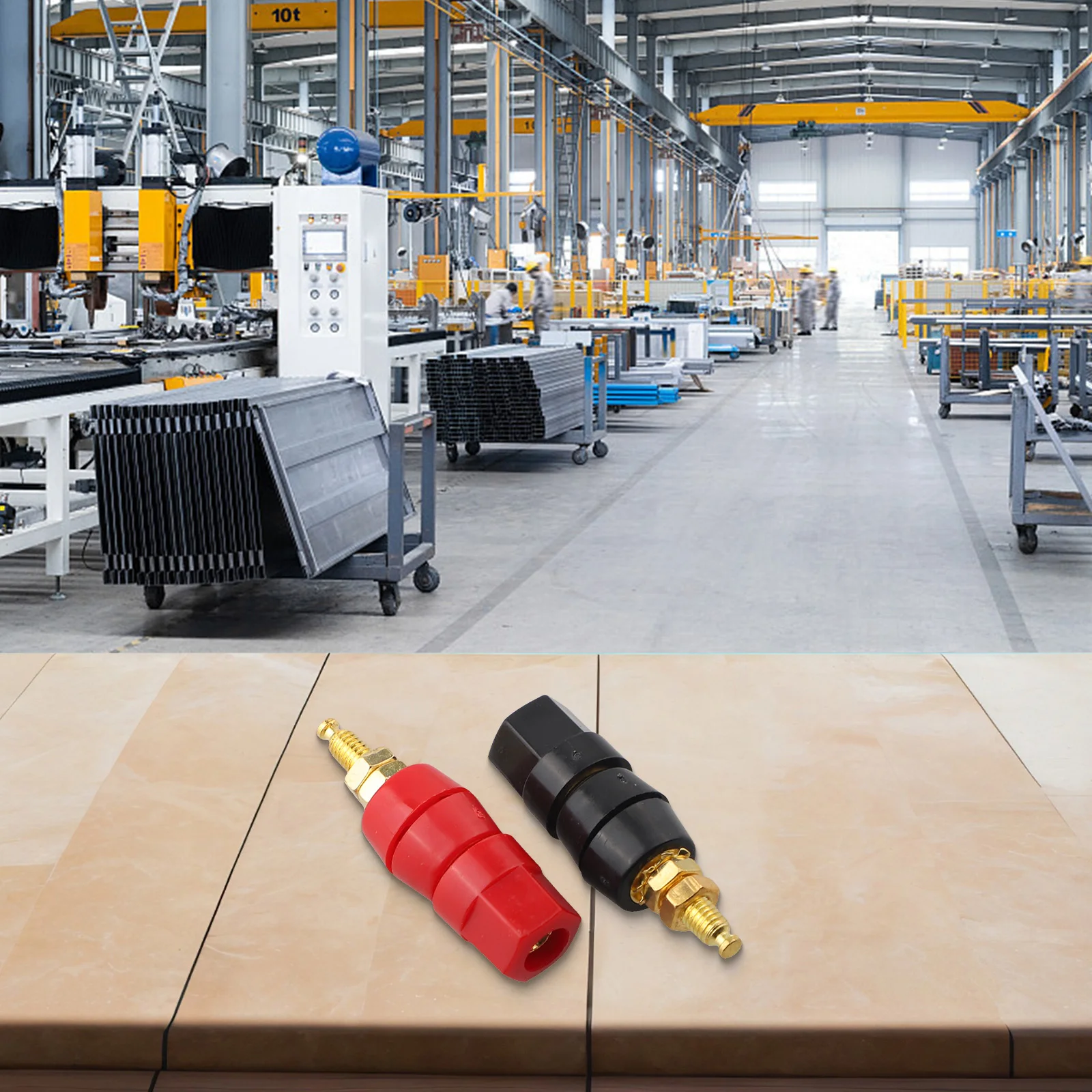 Audio Equipment Setup Audio Speaker Binding Post Excellent Conductivity High-quality Gold-plated Materials Oxidation Resistance