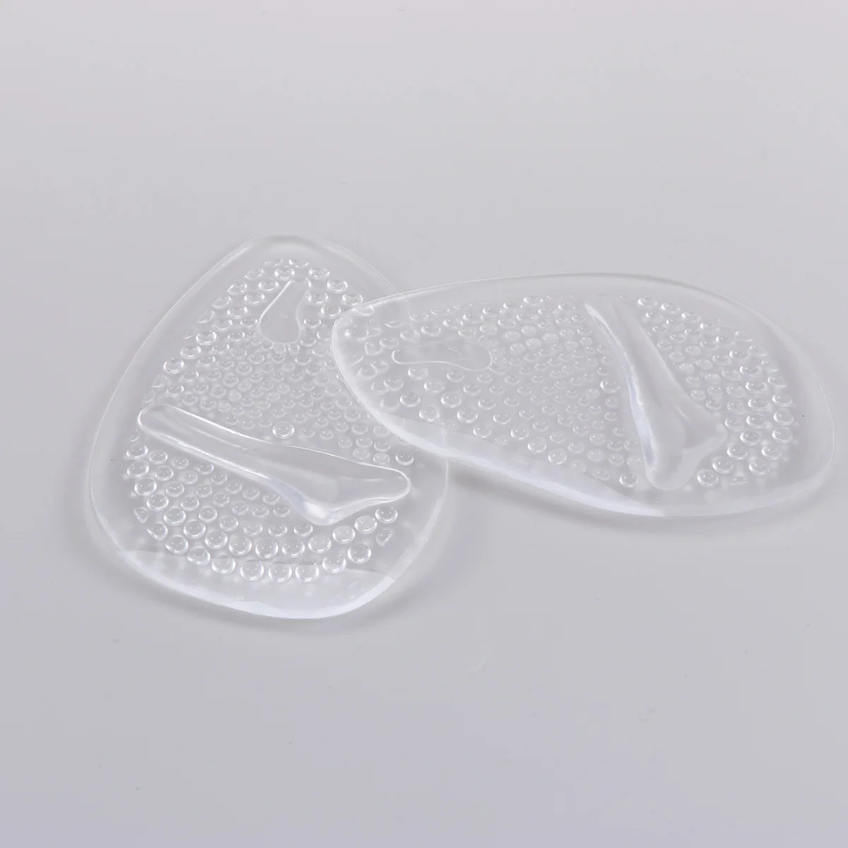 

2 Pairs Shoe Inserts High Heel Insole Anti-Skid Half Front Feet Massage Women's