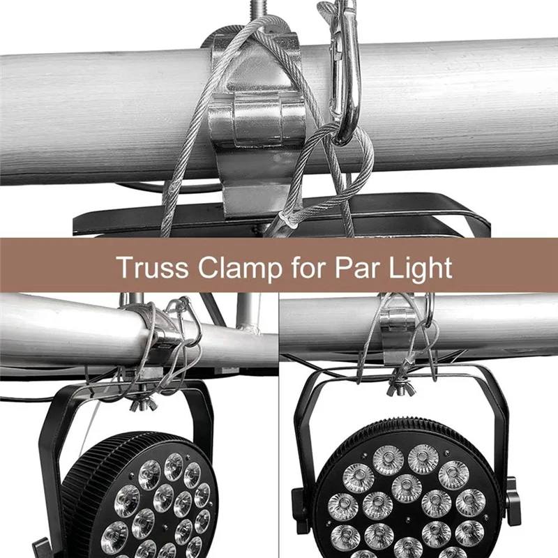 

Best Of 2025-12PCS Premium Truss Clamp Stage Light Clamp, 2 Inch Aluminum Light Clamps For Truss, Fit For 48-52Mm OD Tube/Pipe