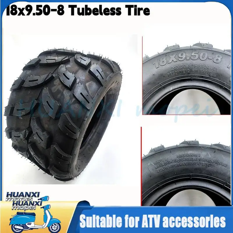 

ATV 8-inch tubeless tires rear 18x9.50-8 kart, ATV, UTV off-road bike tires, QUAD DIRT BUGGY ROAD ROAD tires