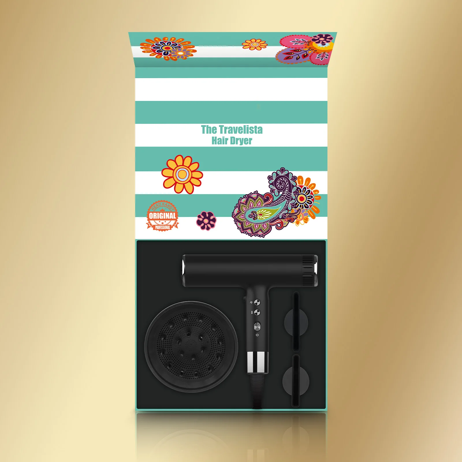 ไดร์เป่าผม 1800W ไดร์เป่าผมมืออาชีพทรงพลัง ทำความร้อนเร็ว ปรับความร้อนได้ทั้งร้อนและเย็น ไดร์เป่าผมไอออนลบ