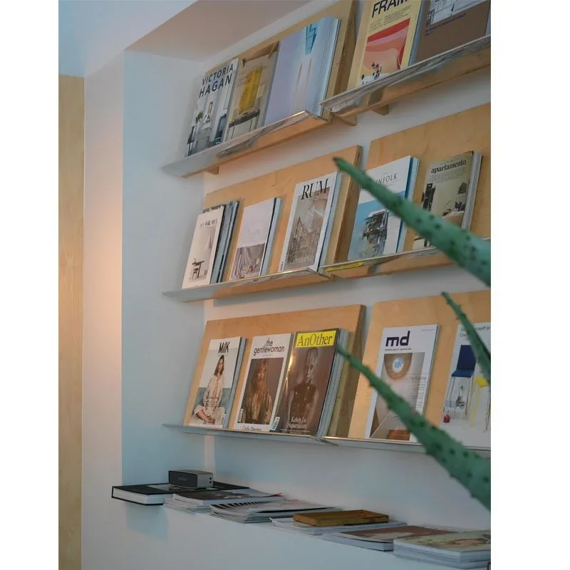 Medieval wall wall  shelves, book shelves, birch one-word shelves