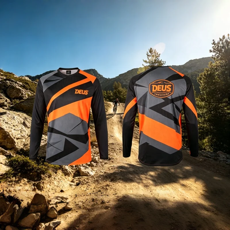 Mountain Biking New Jersey - New DEUS EX MACHINA Men Breathable