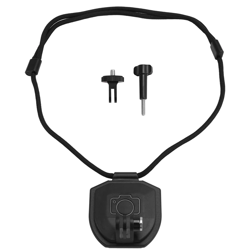 Soporte magnético para correa de cuello para Gopro Hero 13/12, Insta360, DJI Action 4/3/2 soporte de montaje para cámara con cordón