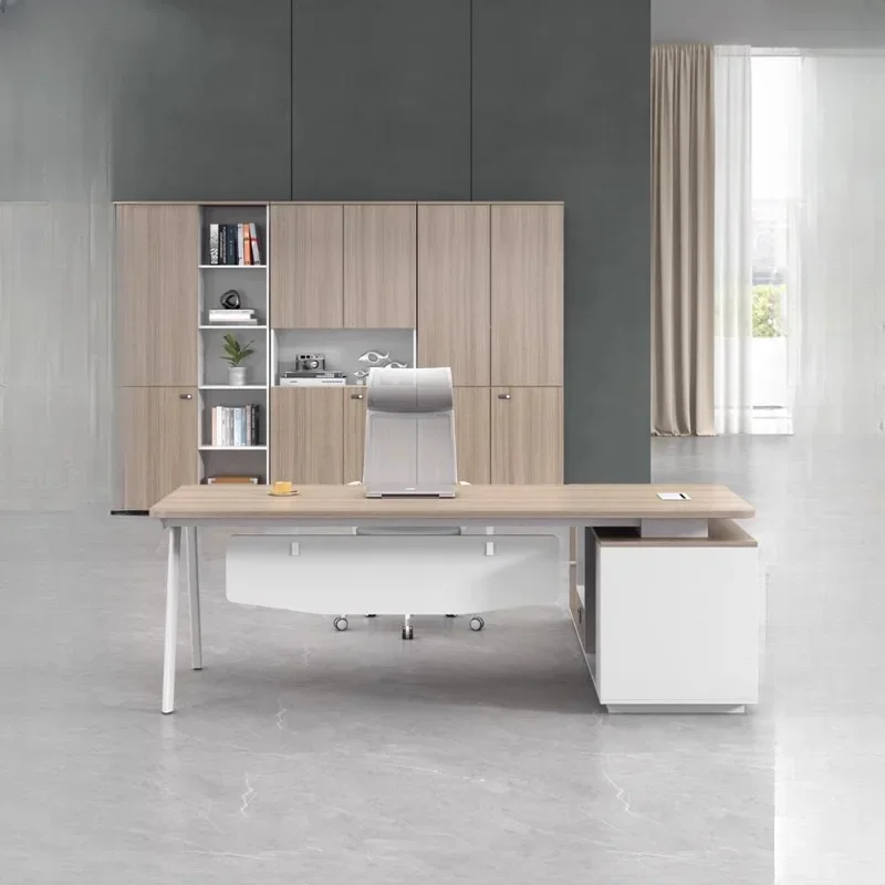 Luxury Executive Computer Desk Organizer Desk Multifunctional Office Table Study Bedroom Standing Princess Tavolo Home Furniture