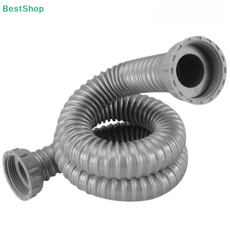 〔Q〕Flexible Double Sink Drain Hose (45/56mm),Stretchable Kitchen Sink Connector Pipe with Sealing Washers