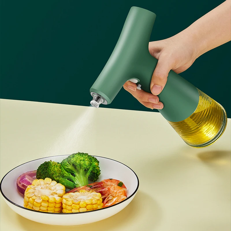 

Electric Olive Oil Spray Bottle Portable Two-spray Models Oil Bottle Dispenser USB Charging Soy Sauce Vinegar Jar Oil Sprayer