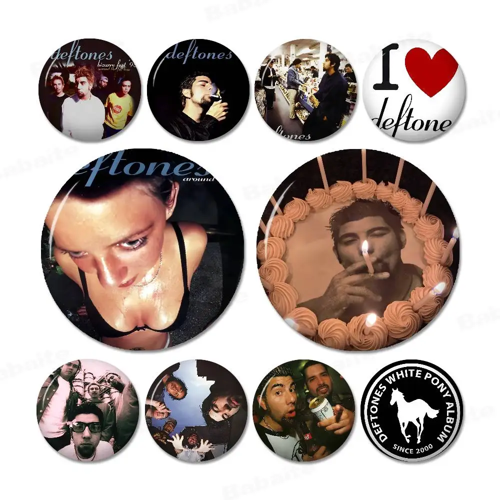 Deftones Anime Brooches Cute Cartoon  Badge Jacket Jeans Lapel Pin Gift Accessorie