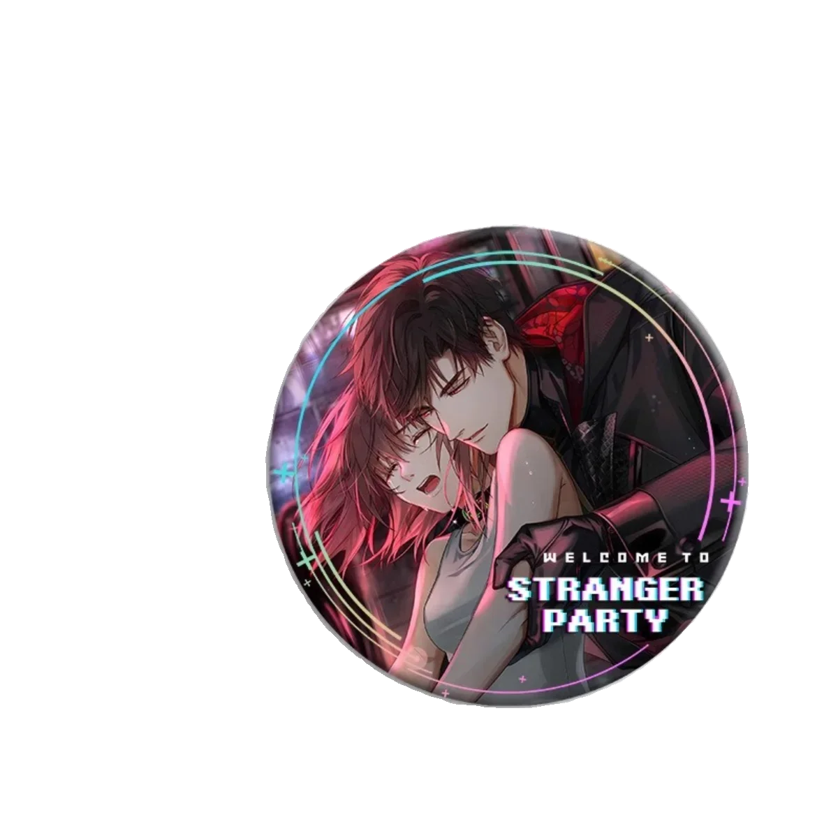 

Anime Light and Night Osborn Evan Sariel Charlie Cosplay Carnival of Bliss Badge Ambitus